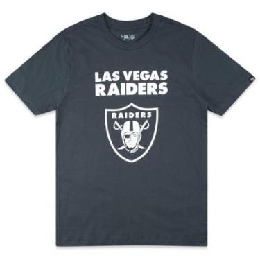 Imagem de Camiseta New Era Regular NFL Las Vegas Raiders Core Masculino-Masculino