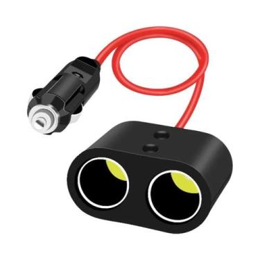 Imagem de Cabo Extensor De Acendedor De Cigarros Para Carro 10A 3.6/1.5M 12V 24V