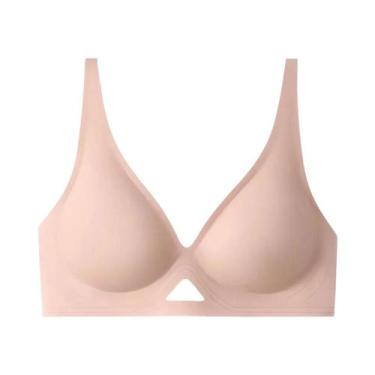 Imagem de Sutiã Sem Fio, Sem Costura, Push-up, Sexy, Sedoso, Roupa Íntima, Roupa