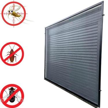 Imagem de Tela para mosquiteiro para janela 150X120 Perfil de aluminio kit compl