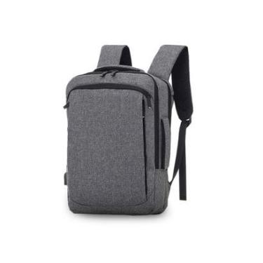 Imagem de Mochila Pasta Notebook Executiva Viagem Reforçada Saída USB-Unissex