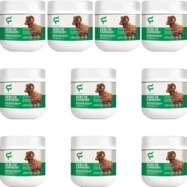 Imagem de 10 Creme Hidratante Tradicional Fashion Cosméticos Sebo de Carneiro Po