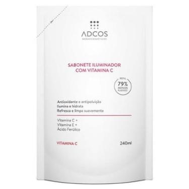 Imagem de Sabonete Líquido Facial Iluminador Adcos Vitamina C - Refil 240ml-Unissex
