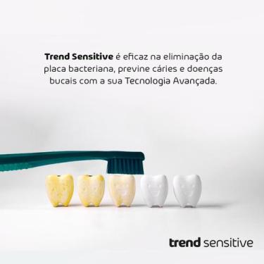Imagem de Escova de Dentes Trend Sensitive Pack 3un  Macia e Confortável para De