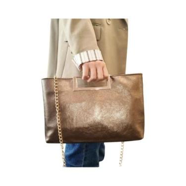 Imagem de Bolsa De Ombro Elegante Y2K Em Couro PU Para Mulheres, Moda Para Escri