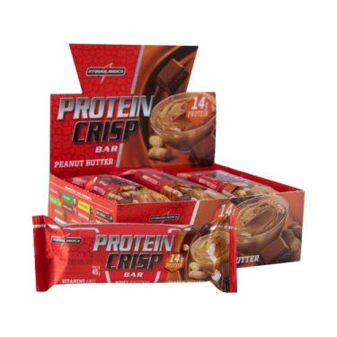 Imagem de Protein Crisp Bar - 12 Unidades 45g Peanut Butter- IntegralMédica - In