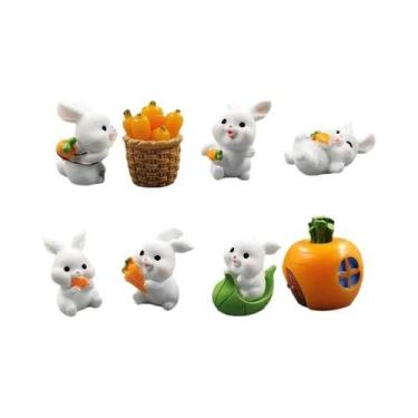 Imagem de Figurinha De Coelho Kawaii Para Natal E Páscoa, Acessórios De Decoraçã