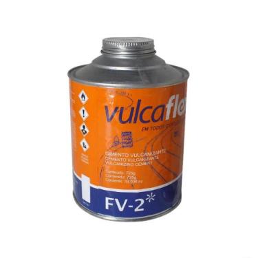 Imagem de Cola Cimento Vulcanizante a Frio FV-2 Lata 725gr - Vulcaflex