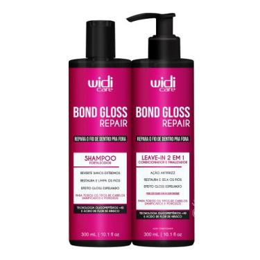 Imagem de Kit Widi Care Bond Gloss Repair Shampoo + Leave-In