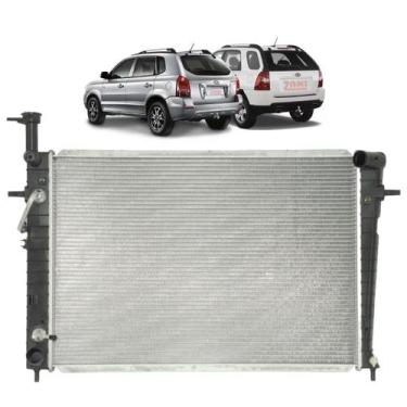 Imagem de Radiador Hyundai Tucson 2.0 V4 2005 2006 2007 2008 2009 2010 - Zani Ra