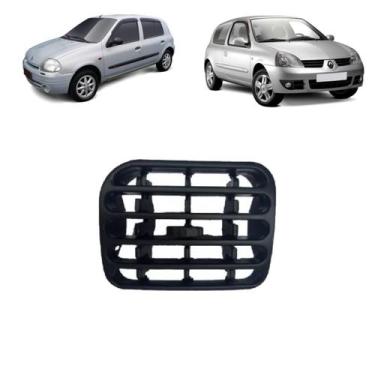 Imagem de Difusor De Ar Central Renault Clio 2000 A 2015 Dir. Cinza - ZR PLAST