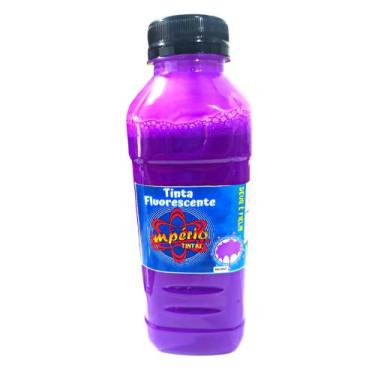 Imagem de Tinta Fluorescente Automotiva Poliéster Roxo 300ml Concentrado - Impér