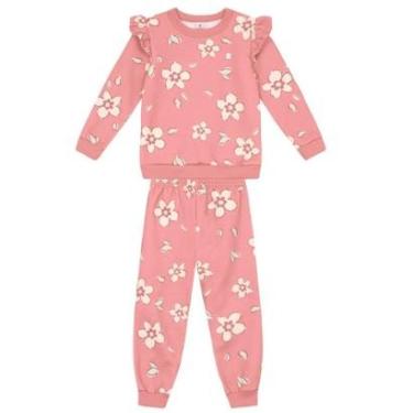 Imagem de Conjunto infantil menina floral Brandili-Feminino