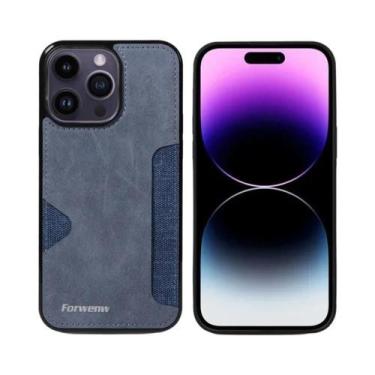 Imagem de Capa De Telefone Em Couro PU Retro Com Porta Cartões Para iPhone 13 12