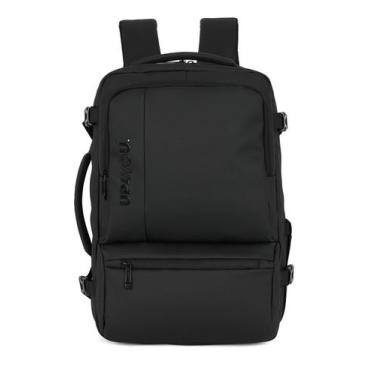 Imagem de Mochila de Costas Grande Casual Expansiva Notebook Up4you, Único, Pret