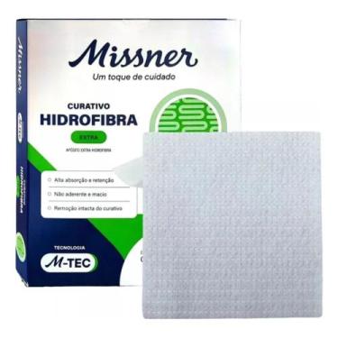 Imagem de Curativo de Hidrofibra Extra com Prata 10 x 10 cm (MISSNER)
