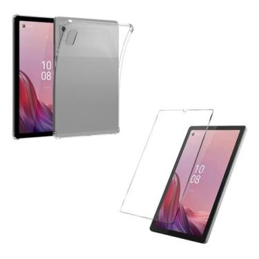 Imagem de Capa Case Para Tablet Lenovo Tab M9 + Pelicula Resistente - Otemu