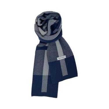 Imagem de Cachecol De Cashmere Casual Quente De Inverno Para Homens AC2228 - CCO