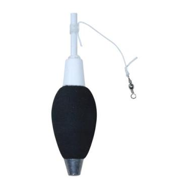 Imagem de Boia Torpedo Bombinha CL Pesca 22g 90% EVA Alta Sensibilidade, Branco