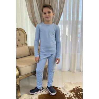 Imagem de Calça Térmica Masculina Infantil - TDZ, Azul claro, 2