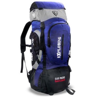 Imagem de Mochila Bolsa De Costas Viagem Resistente Mochileiro Trilha Acampament