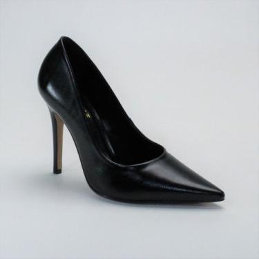 Imagem de Scarpin Feminino Bico Fino Luxo Salto Alto Fino Layla Elegante 10,5 cm