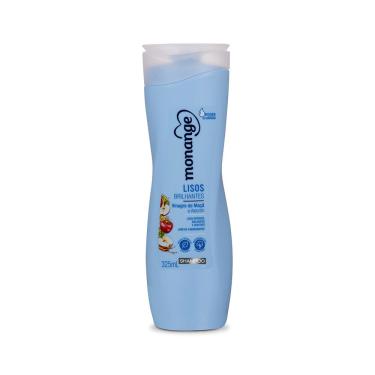 Imagem de Shampoo Efeito Liso 325ml Monange Lisos Te Quero com Vinagre de Maçã e Alecrim