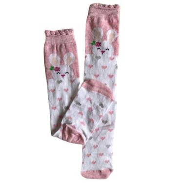 Imagem de Meia 3/4 Infantil Bichinhos -  3 a 10 anos - Minifashionista Store, G,