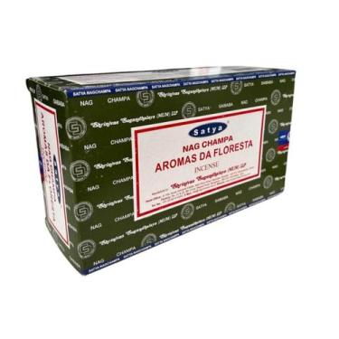 Imagem de Incenso Aromas da Floresta Massala Satya 12 Cxs 12 Varetas - Lua Místi