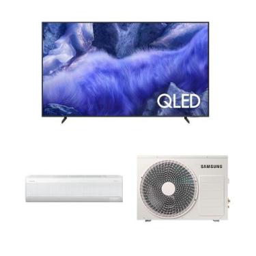 Imagem de Samsung TV 75" QLED Ultra + Ar-condicionado WindFree 24.000 BTUs