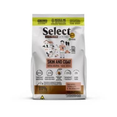 Imagem de Ração Monello Select Skin and Coat para Gatos Adultos 10,1Kg