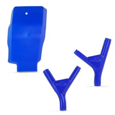 Imagem de Kit Anker Protetores Motor Quadro Yamaha Ttr 230, Azul