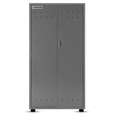 Imagem de Armário para ferramentas com 4 prateleiras e 2 portas - RLL-110 (Cinza