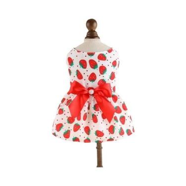 Imagem de Vestido De Princesa Para Gatos E Gatinhos, Listrado E Xadrez Com Laço,