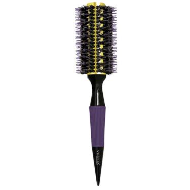 Imagem de Escova de Cabelo Aluminum Pro 27mm Secagem Rápida Base de Alumínio Cerdas de Javali Cabo Antiderrapante Vertix