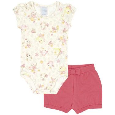 Imagem de Conjunto Bege Bebê Pulla Bulla Menina - 53222-1263, Bege, M