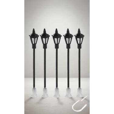 Imagem de Kit 5 Mini Postes LED P/ Diorama/ Terrário 7cm - Congratulations Store
