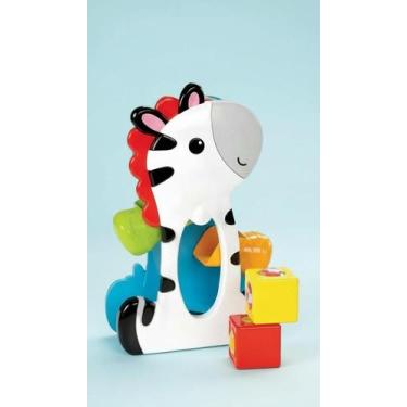 Imagem de Zebra Empilhável com Blocos para Bebê - Congratulations Store