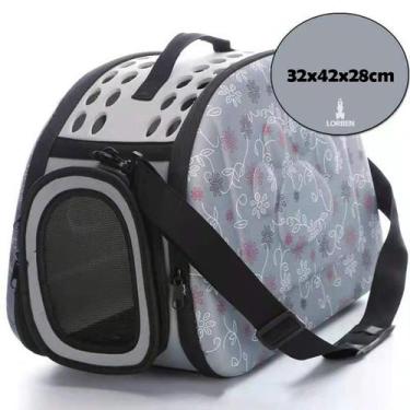 Imagem de Bolsa de Transporte Pet Lorben Cães e Gatos Desmontável Passeio Viagem