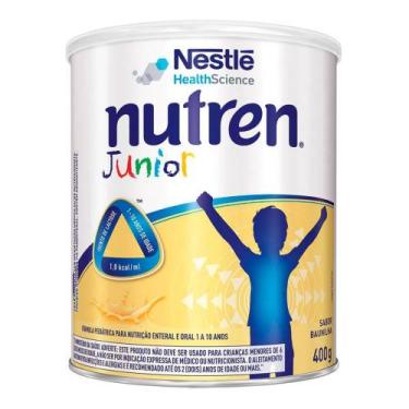 Imagem de 02 latas Suplemento Alimentar Nutren Junior Baunilha 400g, 1kg