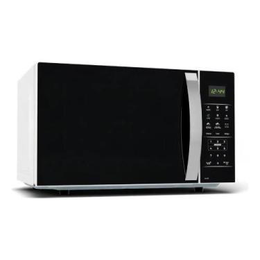 Imagem de Micro-ondas Britânia BMO38 33 Litros Limpa Fácil 1400W Branc, Preto e 