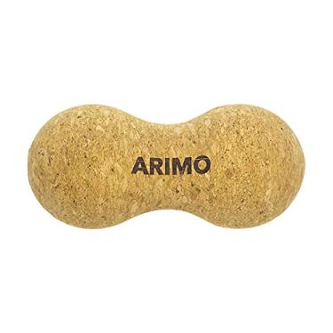 Imagem de ARIMO Peanut de Cortiça Natural Ecológica Biodegradável para Massagem Muscular Profunda Liberação Miofascial