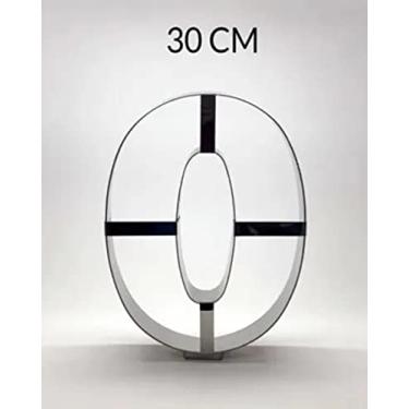 Imagem de Aro Cortador Para Number Cake Inox 30cm - Número 0