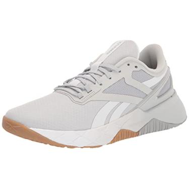 Imagem de Reebok Tênis feminino Nanoflex Tr Cross Trainer, Cinza puro/branco, 5.5