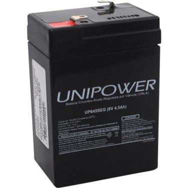 Imagem de Bateria Selada Up645Seg 6V/4,5Ah Unipower