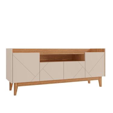 Imagem de Rack Adria 4 Portas Off White Noce