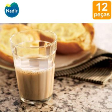 Imagem de Kit 12 Copos Americano Vidro Nadir 190 ml