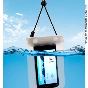 Imagem de Capa para Celular Estanque Prova D`água, mergulho mar piscina