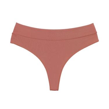 Imagem de Calcinha Fio dental duplo com cós em microfibra