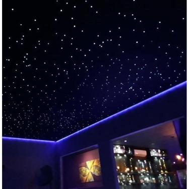 Imagem de Kit Noite Estrelada Fibra Ótica 250 Efeito Estrelado Rgb